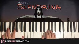 HOW TO PLAY  House of Slendrina  Theme Piano Tutorial Lesson