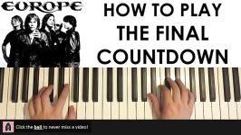 HOW TO PLAY  Europe  The Final Countdown Piano Tutorial Lesson