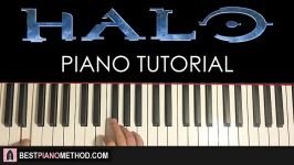 HOW TO PLAY  HALO THEME SONG Piano Tutorial Lesson