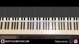 The Boyboy West Coast  U Was At The Club EASY Piano Tutorial Lesson