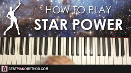 HOW TO PLAY  FORTNITE DANCE  Star Power Piano Tutorial Lesson