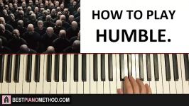 HOW TO PLAY  Kendrick Lamar  HUMBLE. Piano Tutorial Lesson