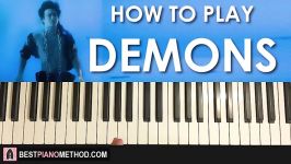 HOW TO PLAY  Joji  Demons Piano Tutorial Lesson