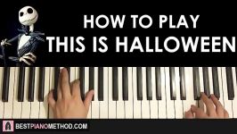 HOW TO PLAY  The Nightmare Before Christmas  This Is Halloween