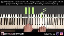 Shawn Mendes Camila Cabello  Señorita Piano Tutorial Lesson