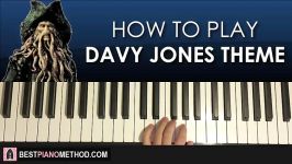 HOW TO PLAY  Davy Jones Theme  Pirates o