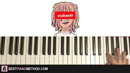 Lil Pump  ESSKEETIT Piano Tutorial Lesson