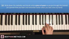 How To Play  RAP GOD  by Eminem PIANO TUTORIAL LESSON