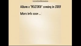 Bozorg is New Album Zedbaziband