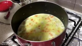 آموزش آشپزی جواد جوادی  قسمت 76  سوپ شیر سوپ سفید