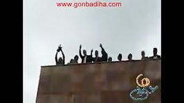 ویدئوی حضور علی دایی در گنبد تشویق او توسط گنبدی ها