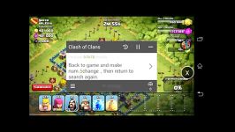 حمله 999 ویزارد به نفر اول جهان در clash of clans