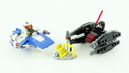 لگو اسباب بازی Lego Star Wars 75196 A Wing vs. TIE Silencer