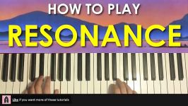 HOME  Resonance Piano Tutorial Lesson