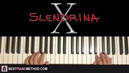 HOW TO PLAY  Slendrina X Theme Piano Tutorial Lesson