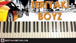 HOW TO PLAY  Tokyo Drift  Teriyaki Boyz Piano Tutorial Lesson