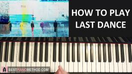 HOW TO PLAY  BIG BANG  LAST DANCE Piano Tutorial Lesson