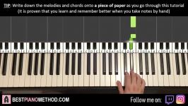 Ariana Grande  7 Rings Piano Tutorial Lesson