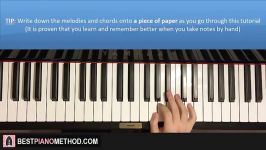 HOW TO PLAY  The Neighbourhood  Sweater Weather Piano Tutorial Lesson