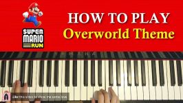 HOW TO PLAY  Super Mario Run OST  Overworld Main Theme