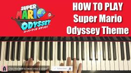 HOW TO PLAY  Super Mario Odyssey Main Theme  Tra