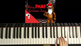 How To Play  Merry FNAF Christmas Song  JT Machinima Piano Tutorial