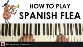 HOW TO PLAY  Herb Alpert  SPANISH FLEA Piano Tutorial Lesson