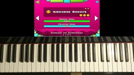 How To Play  Geometry Dash Meltdown  Airborne Robots Piano Tutorial