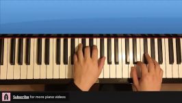 How To Play  Forrest Gump Theme Song PIANO TUTORIAL LESSON