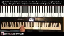 HOW TO PLAY  Adele  Rolling In The Deep Piano Tutorial Lesson