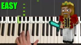 CaptainSparklez  Fallen Kingdom EASY Piano Tutorial Lesson