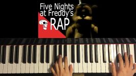 How To Play  FNAF Rap Song  Five Long Nights  JT Machinima Piano Tutorial