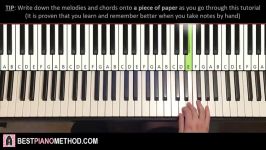 FORTNITE  Hot Marat Piano Tutorial Lesson