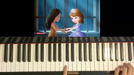 HOW TO PLAY  Sofia The First  A Princess True Song Piano Tutorial