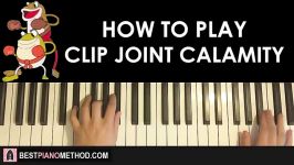 HOW TO PLAY  Cuphead  Clip Joint Calamity PIANO TUTORIAL LESSON