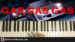 GAS GAS GAS Piano Tutorial Lesson