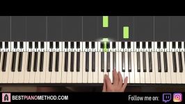 Avengers Endgame  Main on End Piano Tutorial Lesson