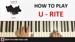 HOW TO PLAY  THEY  U RITE Rynx Remix Piano Tutorial Lesson