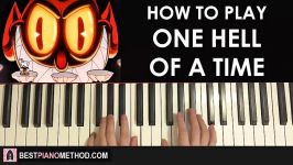 HOW TO PLAY  Cuphead  One Hell Of A Time Piano Tutorial Lesson