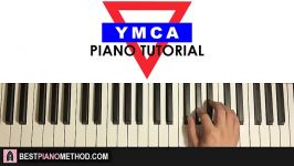 HOW TO PLAY  YMCA Piano Tutorial Lesson