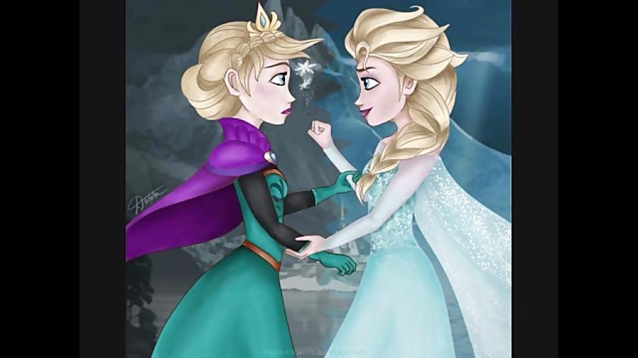 عکس های فروزن همراه آهنگ let it go به زبان چینی