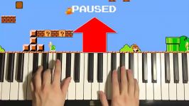 HOW TO PLAY  Super Mario Bros.  Pause Sound Effect Piano Tutorial Lesson