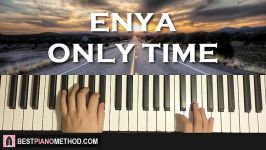 HOW TO PLAY  Enya  Only Time Piano Tutorial Lesson