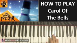 HOW TO PLAY  The Living Tombstone  Carol Of The Bells Piano Tutorial Lesson