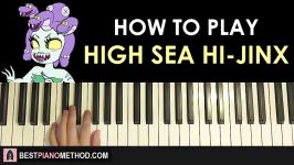 HOW TO PLAY  Cuphead  High Sea Hi Jinx Piano Tutorial Lesson