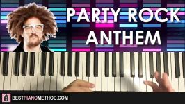 HOW TO PLAY  LMFAO  Party Rock Anthem Piano Tutorial Lesson