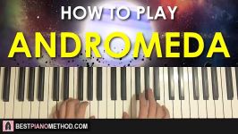 HOW TO PLAY  GORILLAZ  ANDROMEDA Piano Tutorial Lesson