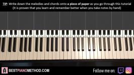 Five Finger Death Punch  Gone Away Piano Tutorial Lesson