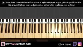 Ed Sheeran  Best Part Of Me Piano Tutorial Lesson