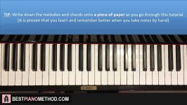 HOW TO PLAY  Doki Doki Literature Club  Poem Panic Piano Tutorial Lesson